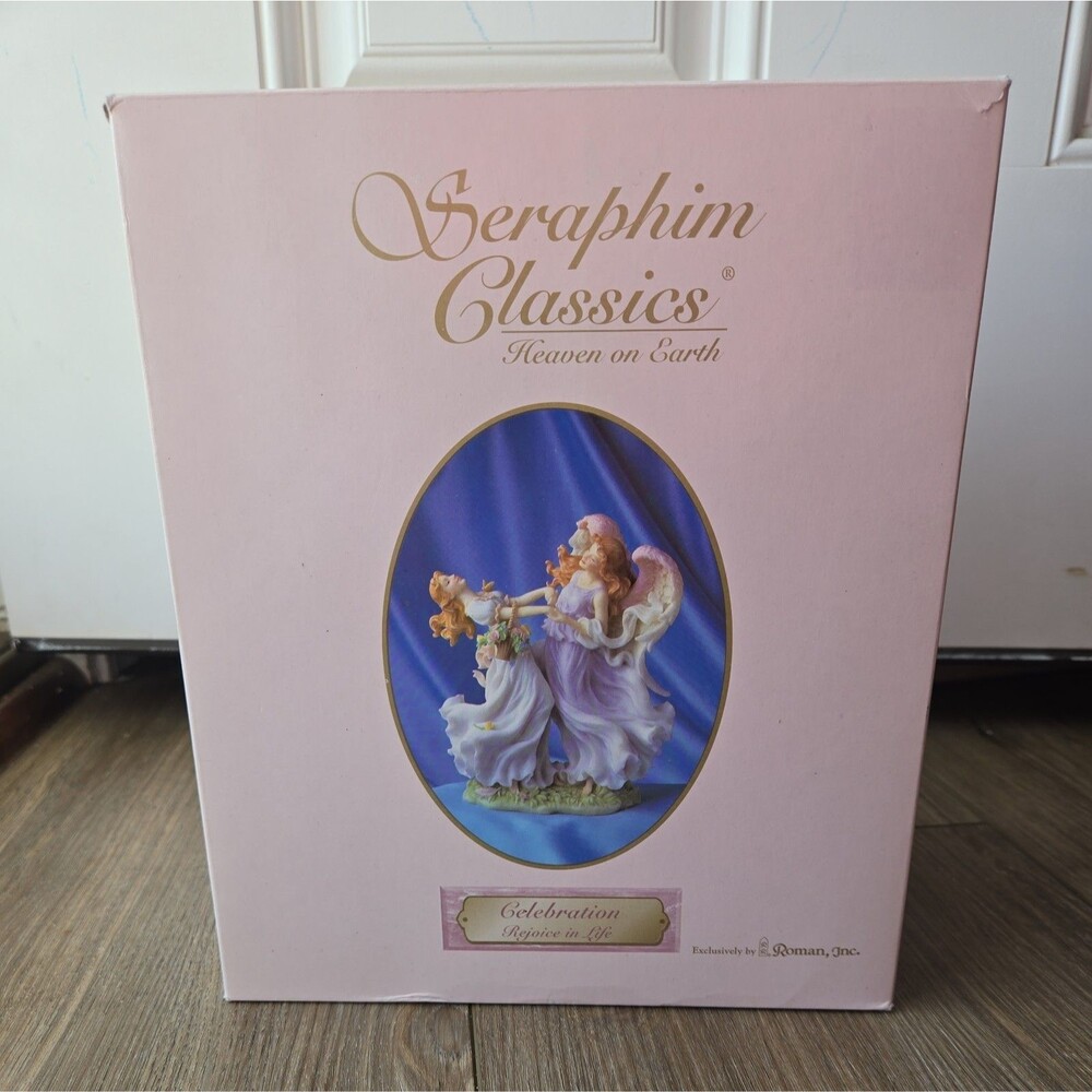 ROMAN, INC. 1999 Seraphim Classics CELEBRATION ANGELS CHRISTMAS Retired 81628